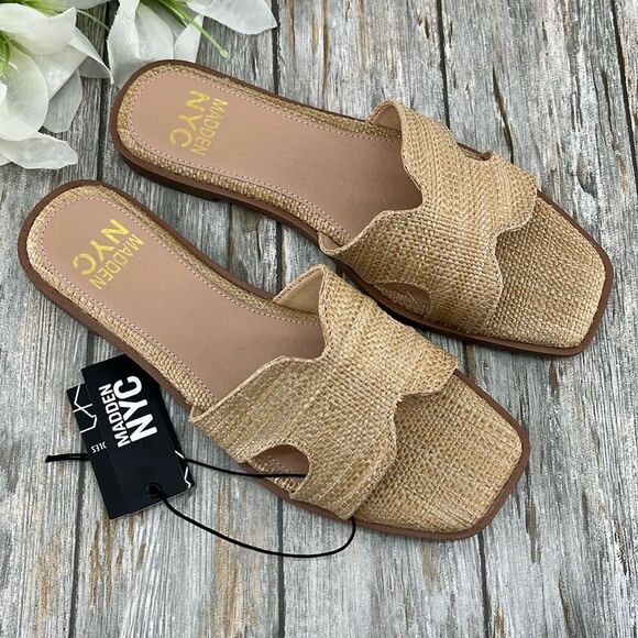 Women’s Classic Flat Slide Sandals Shoes Size 7 - Picture 2 of 10